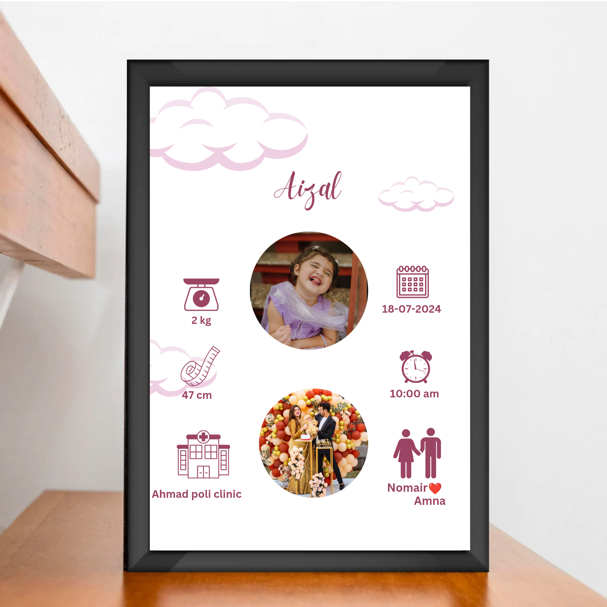 Baby Gift Frame