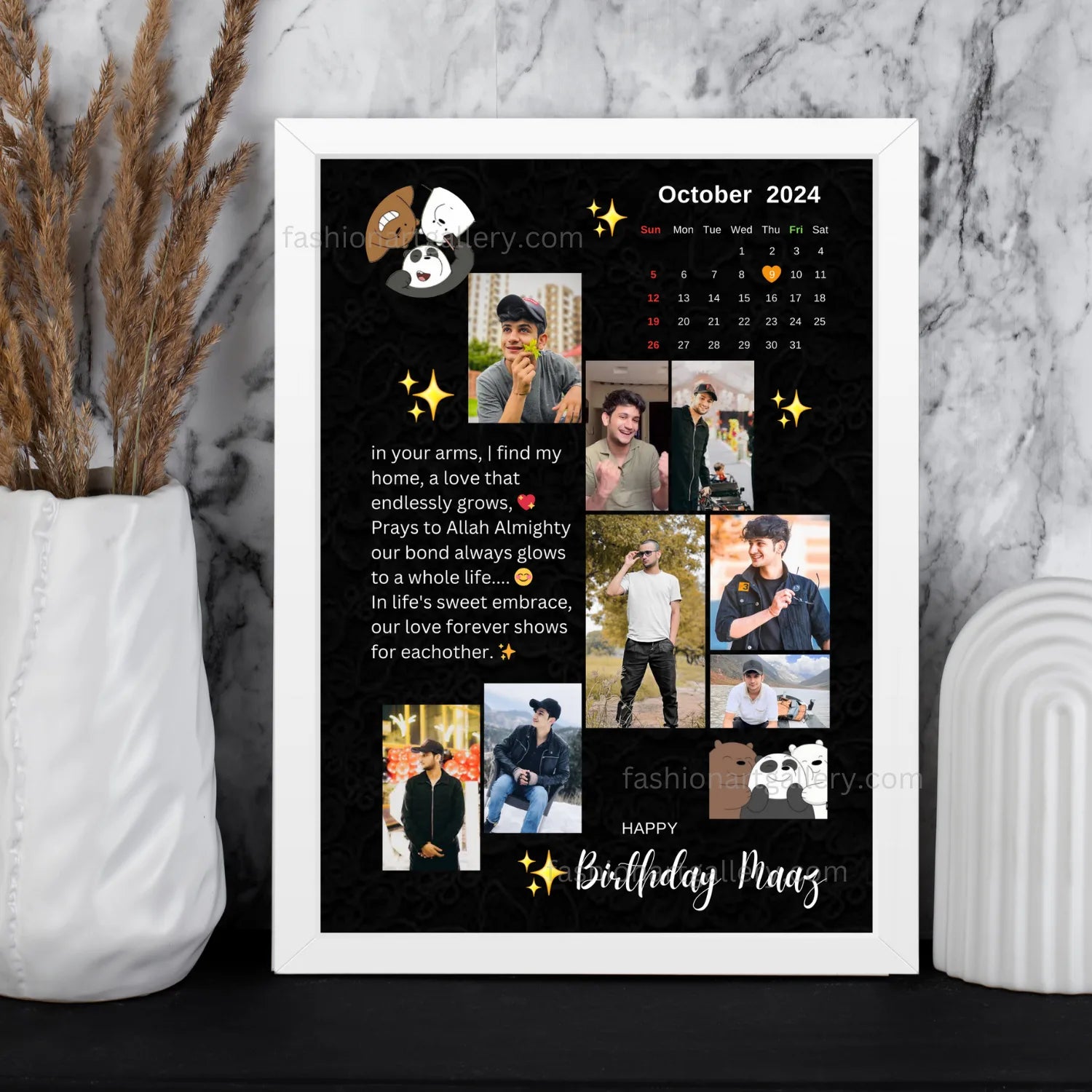 Customize Brthday Frame 