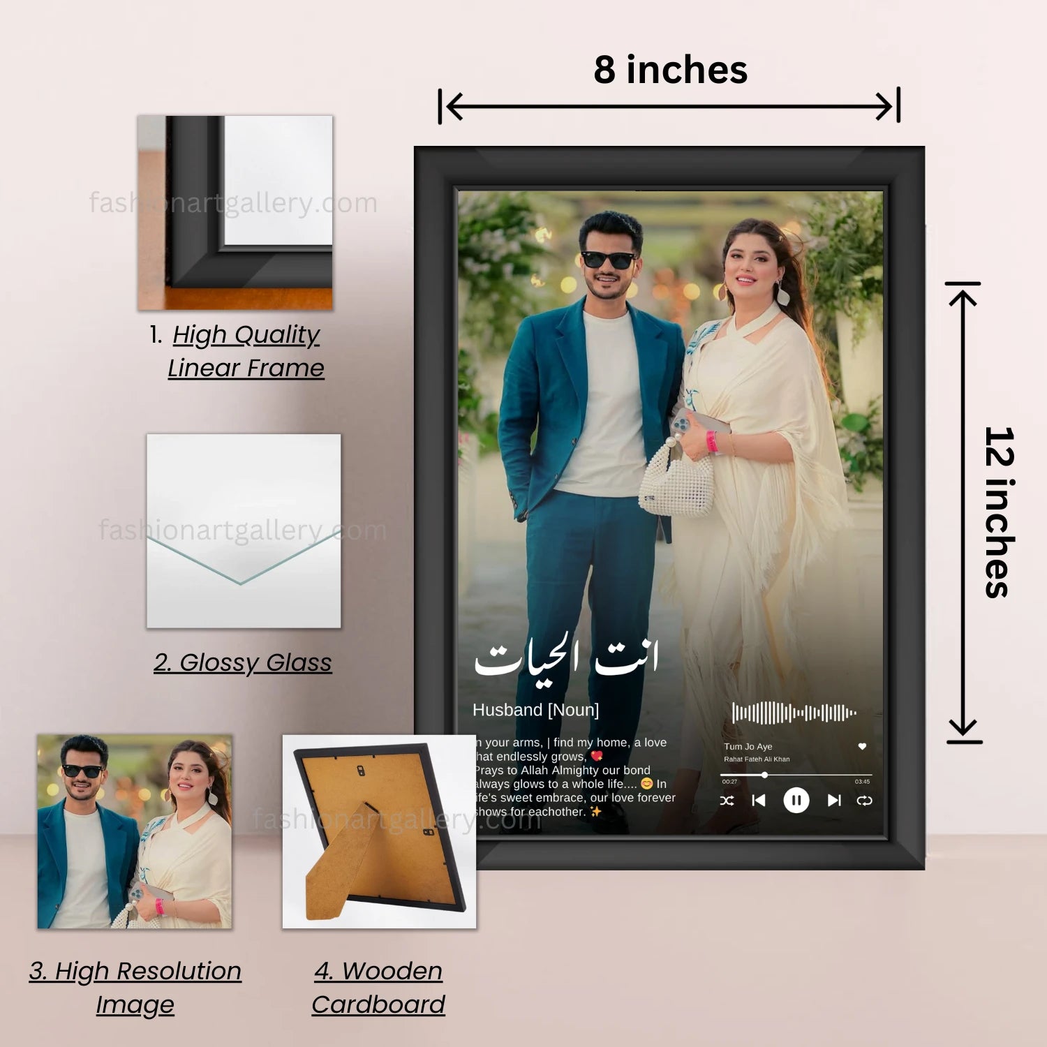 Customize Couple Gift Frame 