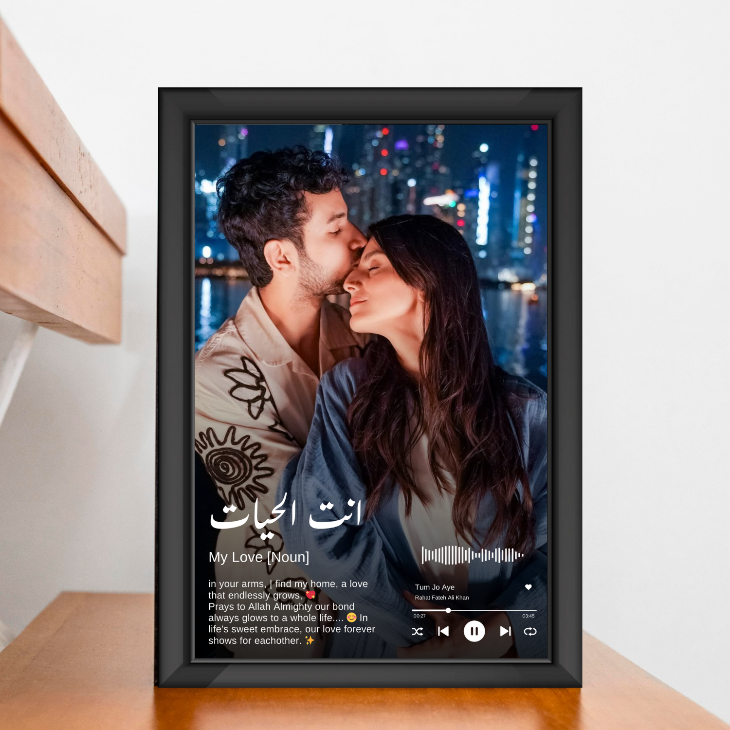 Customize Couple Gift Frame 