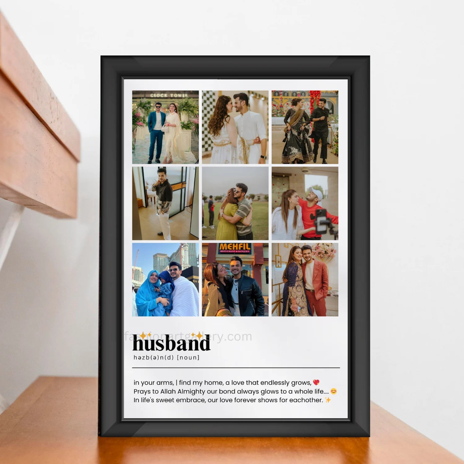 Customize Love Gift Frame 
