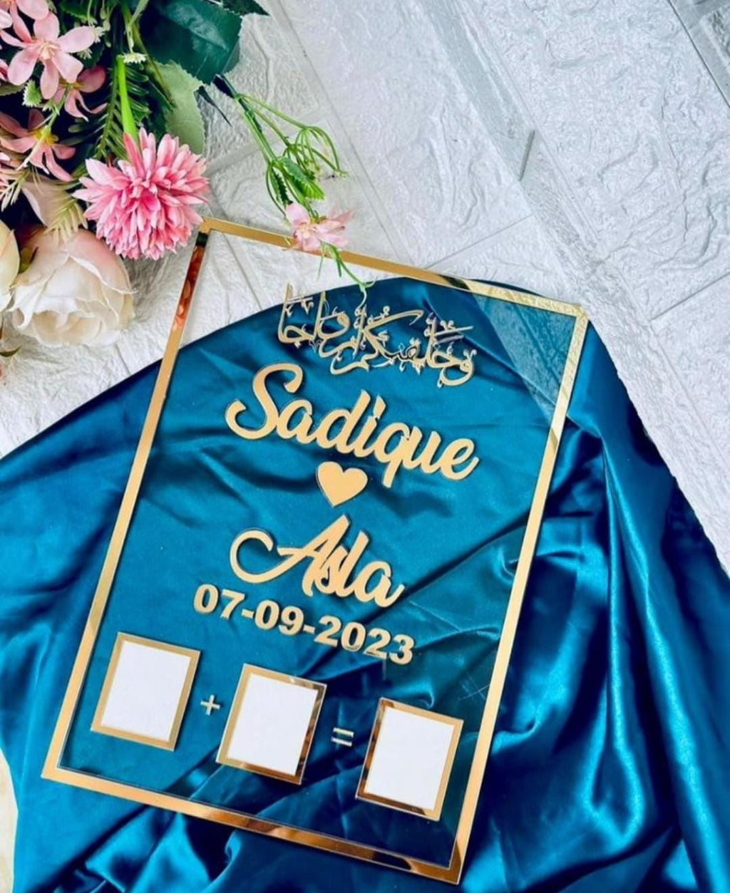 Customize Nikah Thumb Frame 